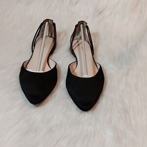 Giorgio Armani Black Flats Sz 39.5